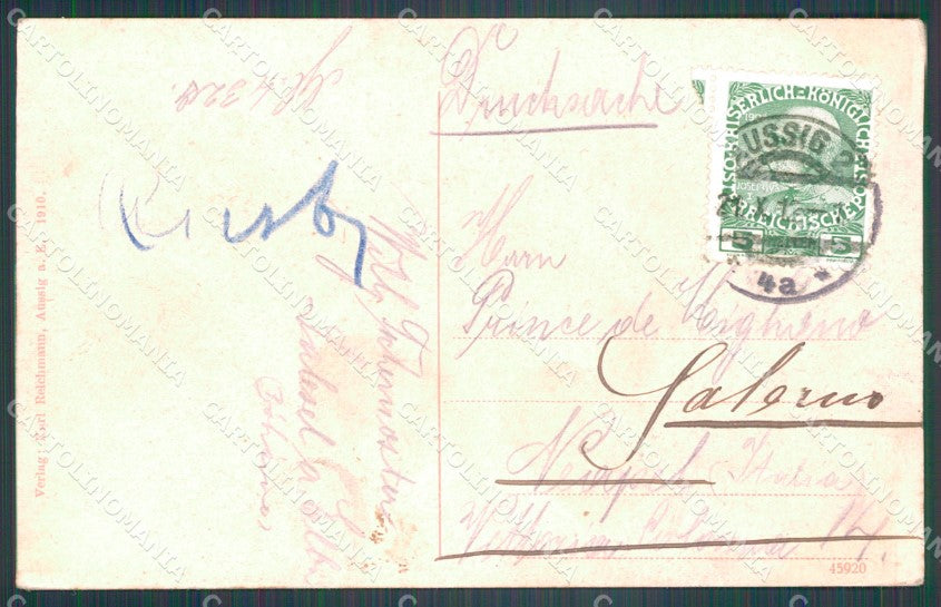 Czech Republic Usti nad Labem Aussig WRINKLES AK ansichtskarten XC8827 – retro