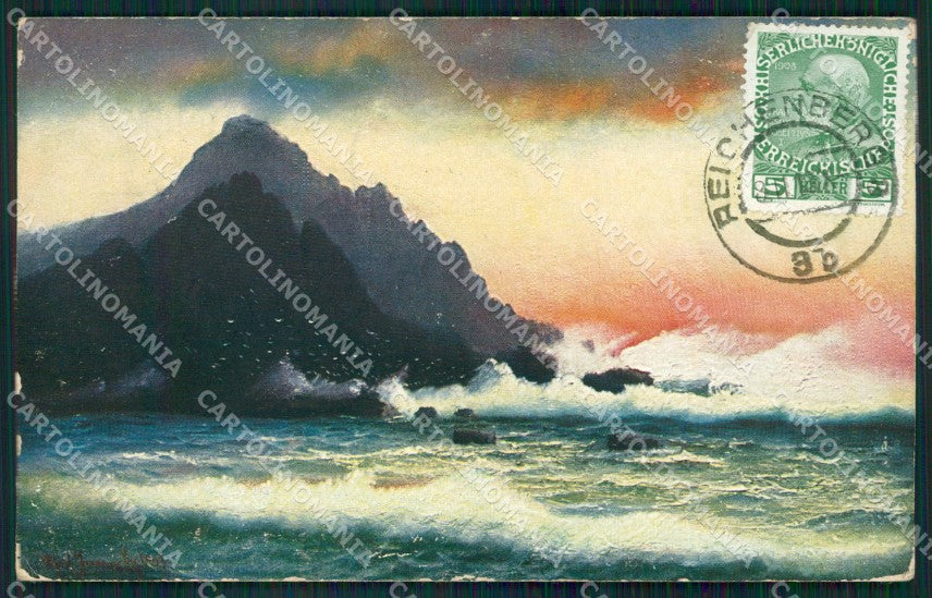 Czech Republic Liberec Reichenberg Postmark AK ansichtskarten XC8839 – fronte