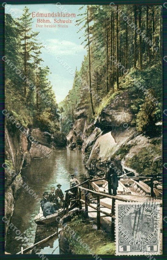 Czech Republic Soutesky Kamenice Edmundsklamm AK ansichtskarten XC8846 – fronte