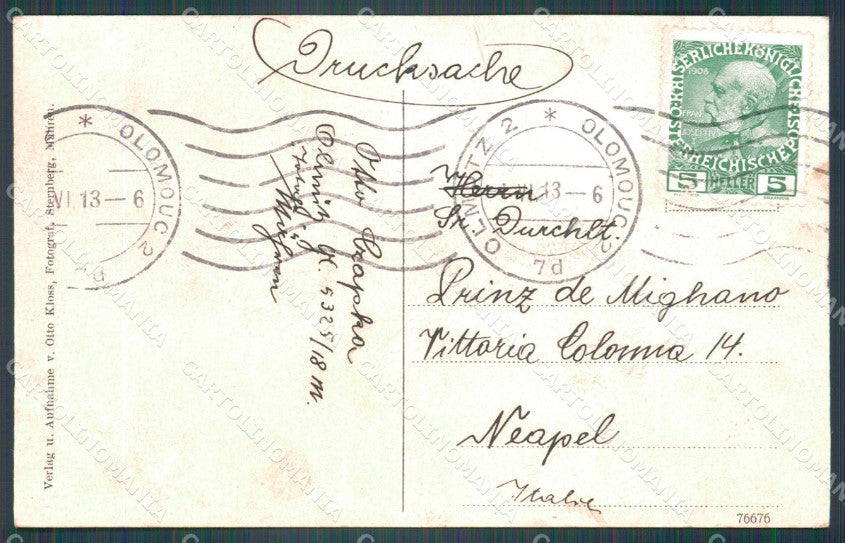 Czech Republic Rymarov Sovinec Eulenburg AK ansichtskarten XC8849 – retro