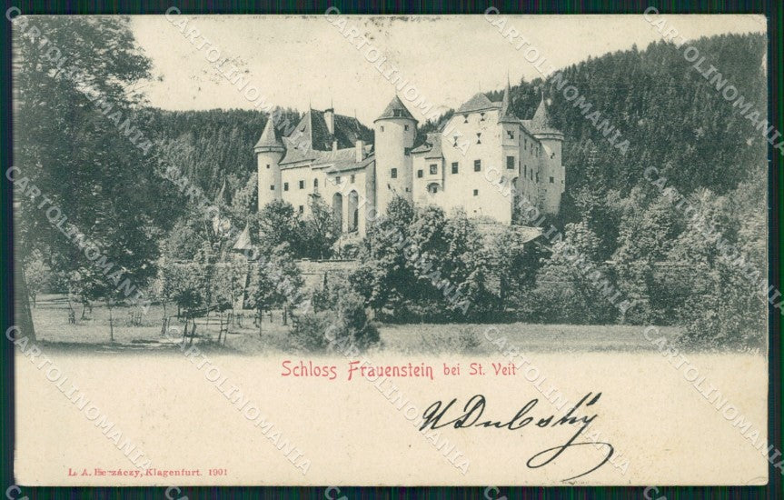 Osterreich Karnten Frauenstein AK ansichtskarten XC8861 – fronte