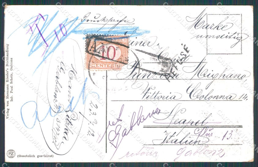 Czech Republic Jablonec nad Nisou Gablonz AK ansichtskarten XC8878 – retro