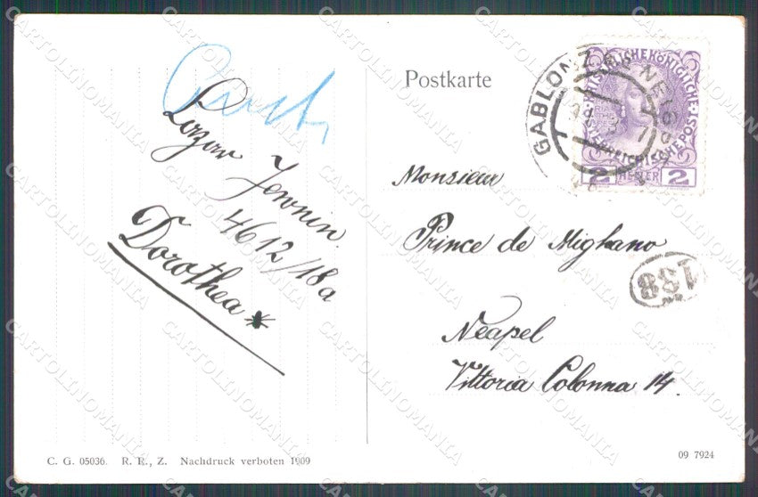 Czech Republic Jablonec nad Nisou Gablonz WRINKLES AK ansichtskarten XC8882 – retro