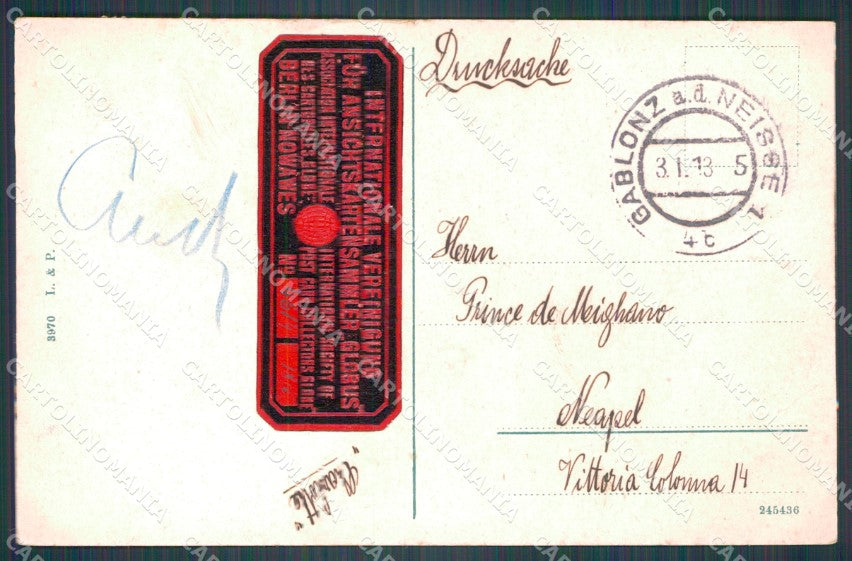 Czech Republic Jablonec nad Nisou Gablonz WRINKLES AK ansichtskarten XC8891 – retro