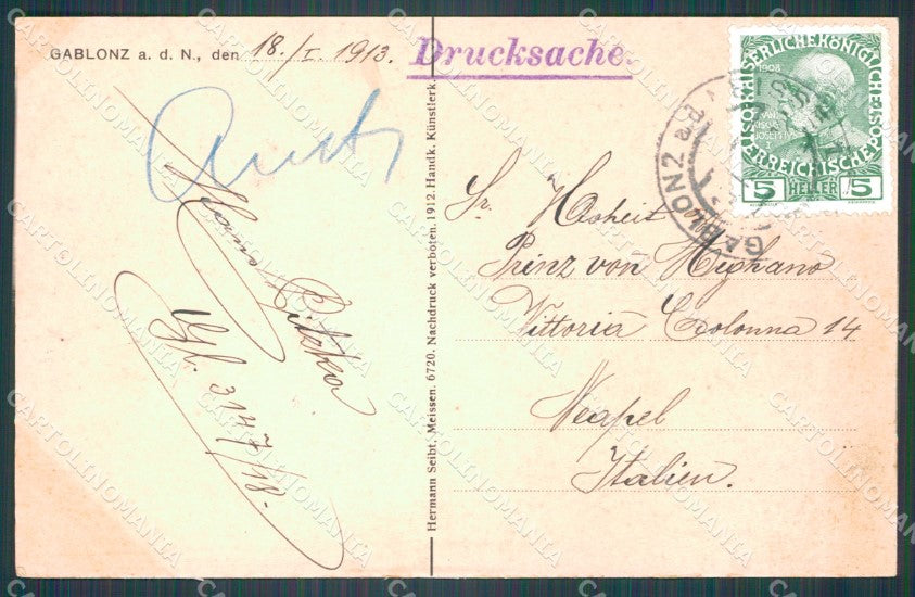Czech Republic Jablonec nad Nisou Gablonz AK ansichtskarten XC8895 – retro