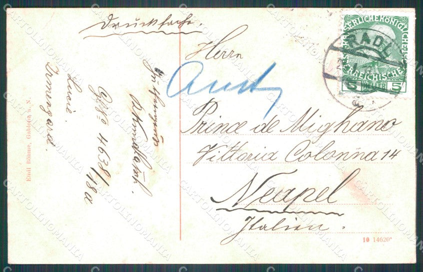 Czech Republic Jablonec nad Nisou Gablonz CORNER CREASED ansichtskarten XC8896 – retro