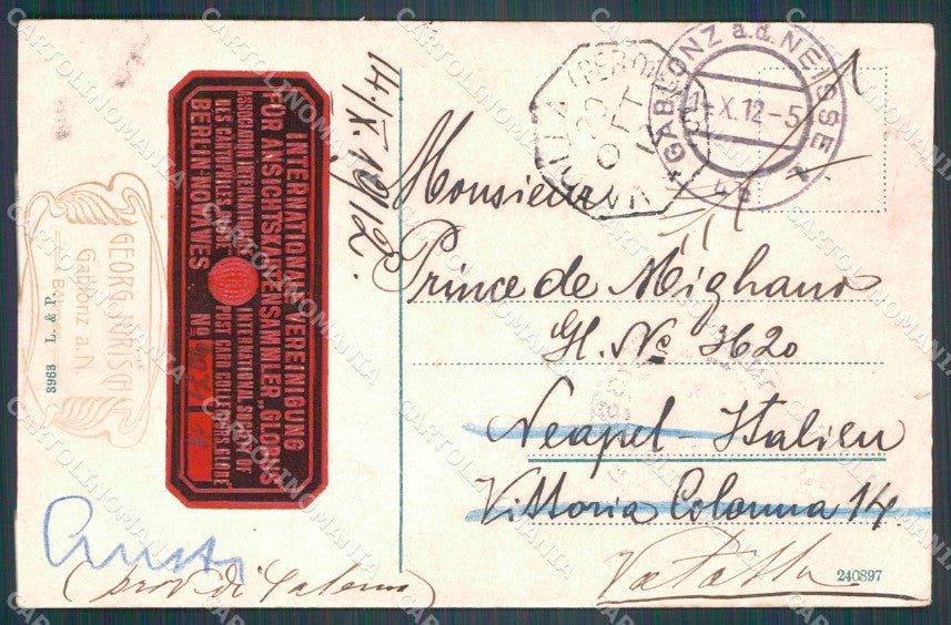 Czech Republic Jablonec nad Nisou Gablonz AK ansichtskarten XC8900 – retro