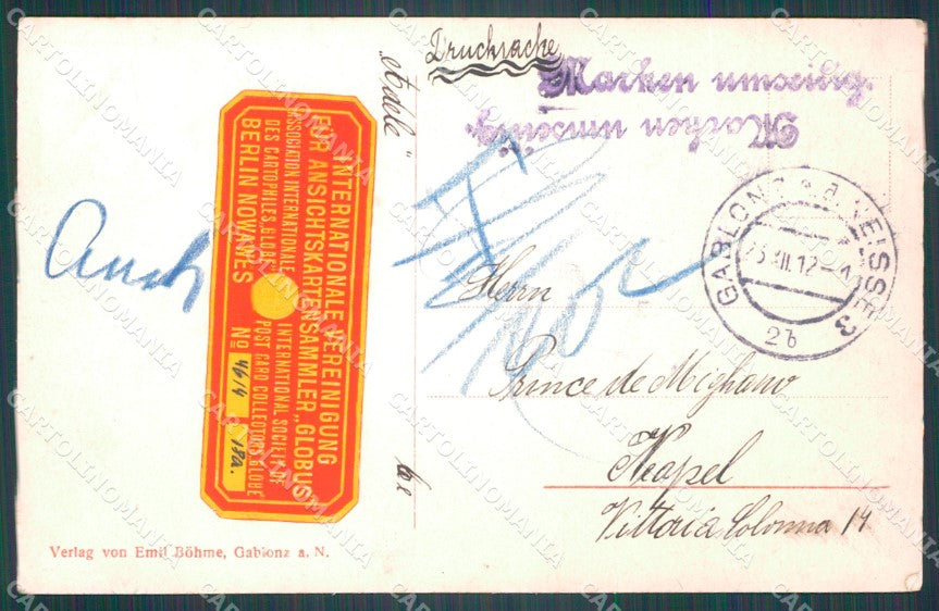 Czech Republic Jablonec nad Nisou Gablonz Photo AK ansichtskarten XC8901 – retro