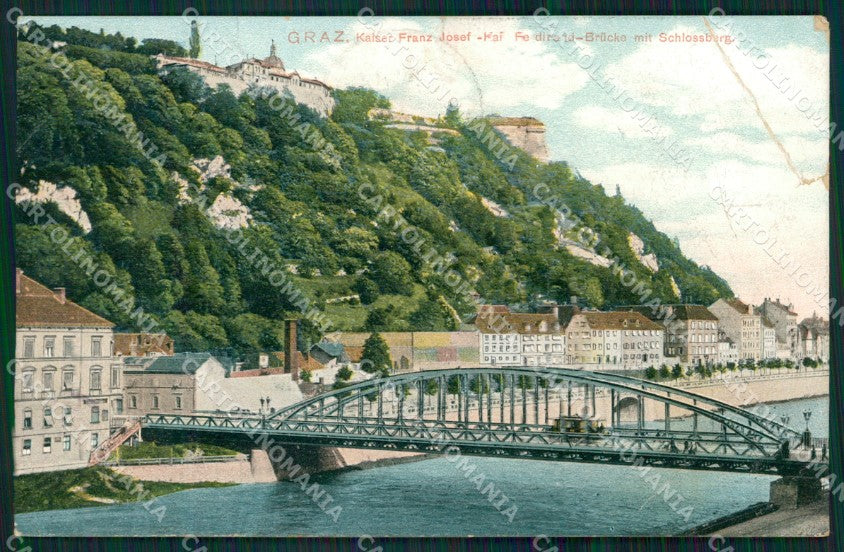 Osterreich Steiermark Graz CORNER CREASED AK ansichtskarten XC8910 – fronte