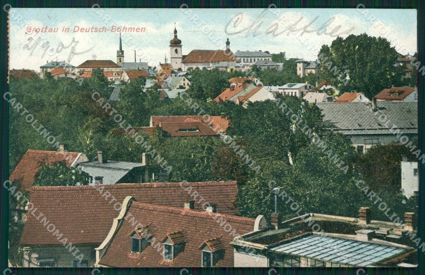 Czech Republic Hradek nad Nisou Grottau AK ansichtskarten XC8925 – fronte