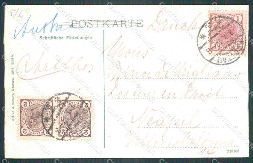 Czech Republic Hradek nad Nisou Grottau AK ansichtskarten XC8927 – retro