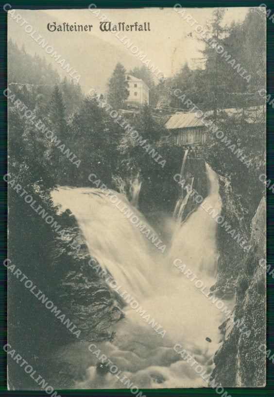 Osterreich Salzburg Bad Gastein CREASED AK ansichtskarten XC8941 – fronte