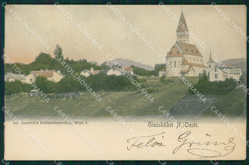 Osterreich Niederosterreich Giesshubel AK ansichtskarten XC8942 – fronte