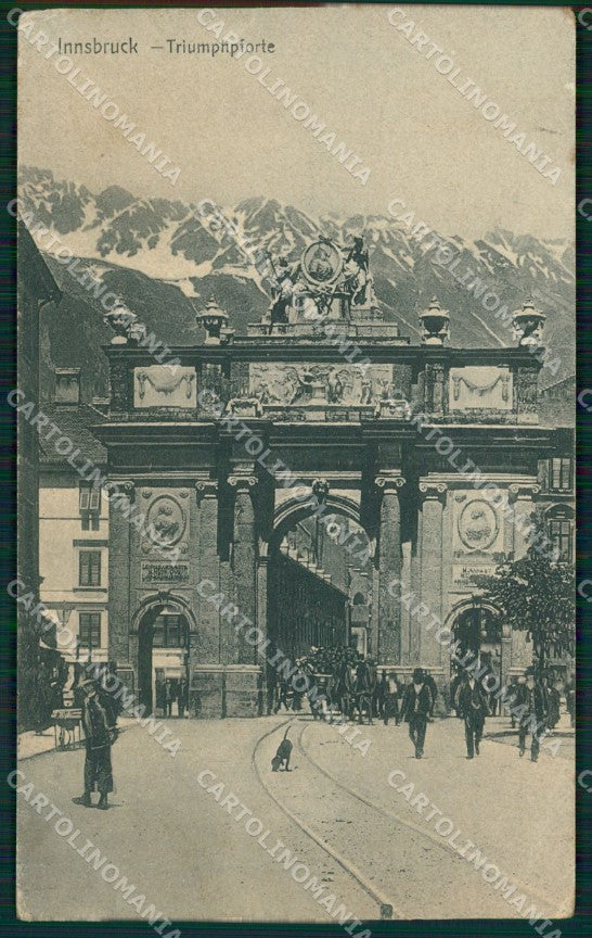 Osterreich Tirol Innsbruck CORNER CREASED AK ansichtskarten XC8943 – fronte