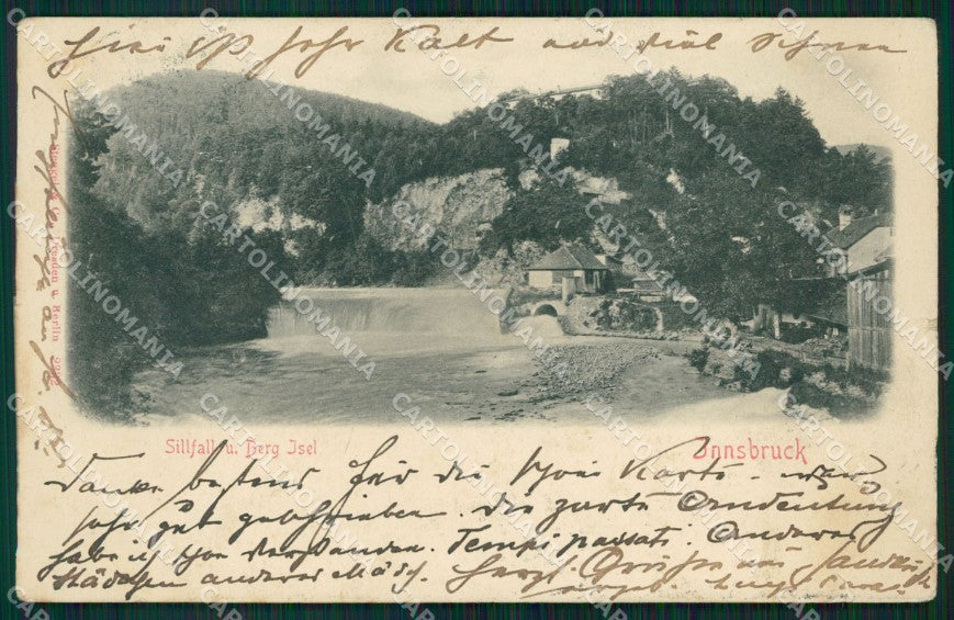 Osterreich Tirol Innsbruck CORNER CREASED AK ansichtskarten XC8946 – fronte
