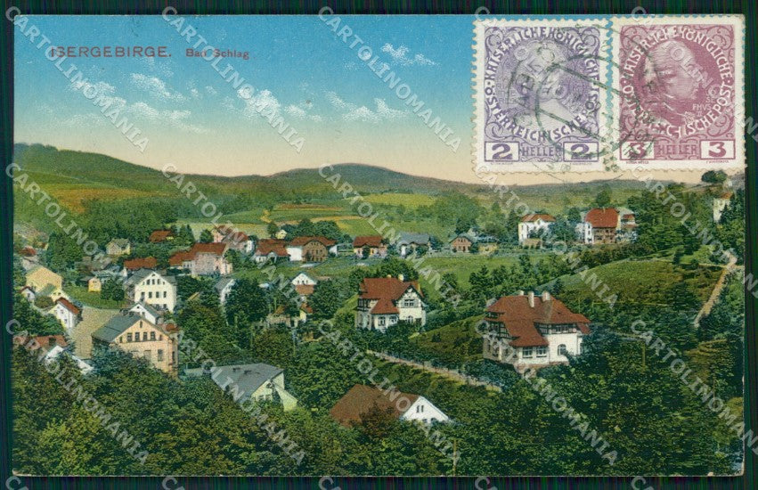Czech Republic Jablonec nad Nisou Gablonz Bad Schlag AK ansichtskarten XC8947 – fronte