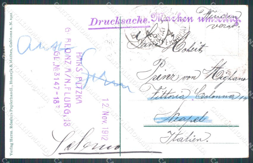 Czech Republic Jablonec nad Nisou Gablonz Bad Schlag AK ansichtskarten XC8947 – retro