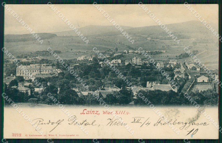 Osterreich Wien Lainz AK ansichtskarten XC8976 – fronte