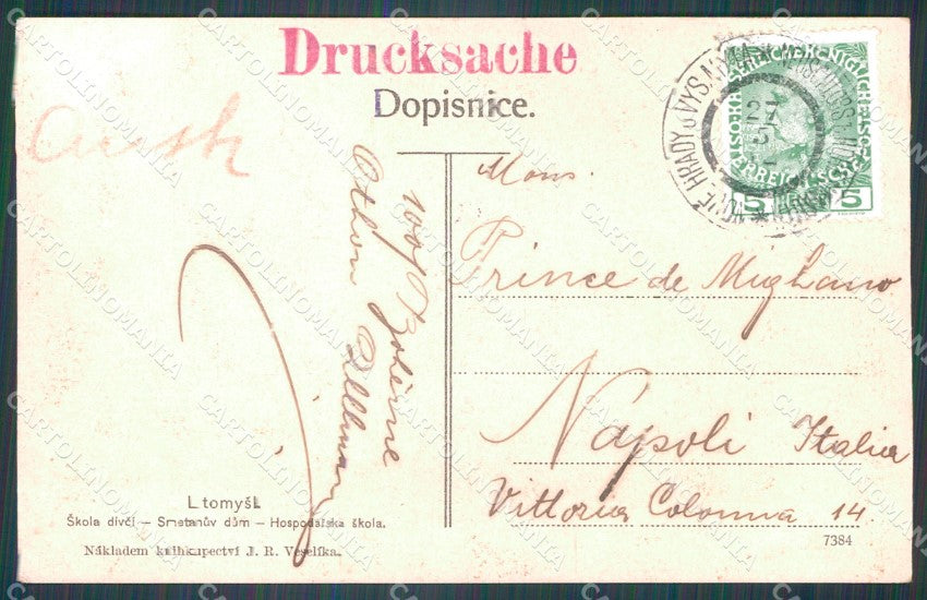 Czech Republic Litomysl Leitomischl AK ansichtskarten XC8982 – retro