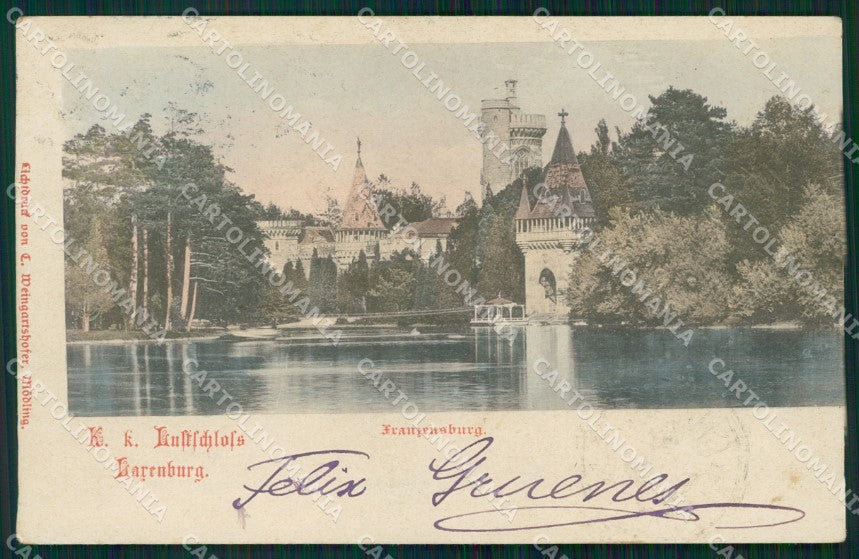 Osterreich Niederosterreich Laxenburg Franzensburg AK ansichtskarten XC8987 – fronte
