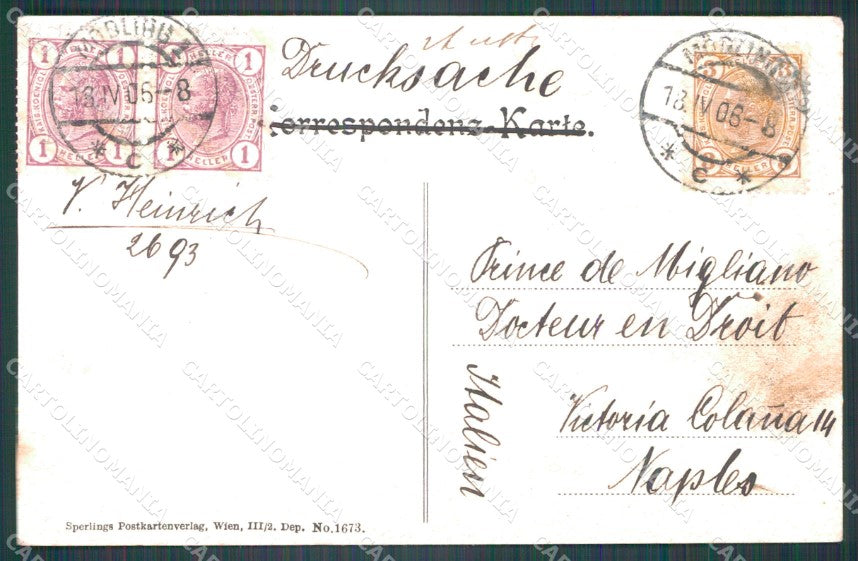 Osterreich Niederosterreich Maria Enzersdorf Liechtenstein ansichtskarten XC8993 – retro
