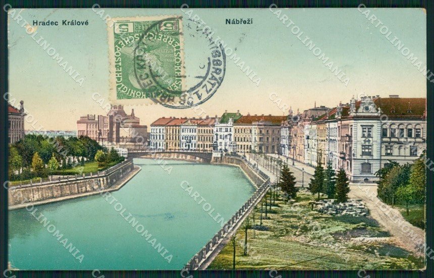 Czech Republic Hradec Kralove Koniggratz CORNER CREASED AK ansichtskarten XC8998 – fronte