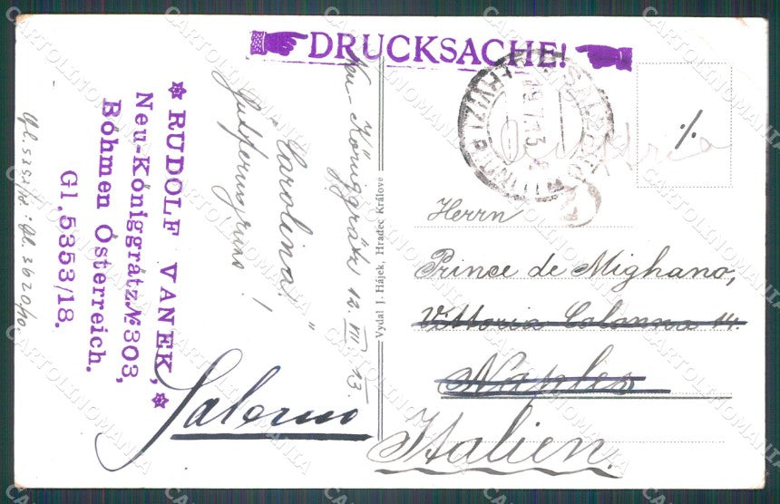 Czech Republic Hradec Kralove Koniggratz CORNER CREASED AK ansichtskarten XC8998 – retro