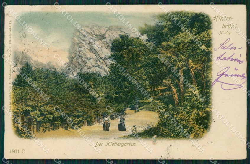 Osterreich Niederosterreich Hinterbruhl AK ansichtskarten XC9019 – fronte