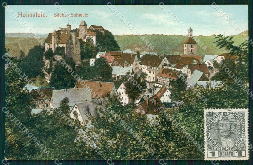 Deutschland Sachsen Hohnstein Sachsische Schweiz AK ansichtskarten XC9027 – fronte