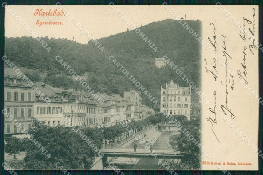 Czech Republic Karlovy Vary Karlsbad AK ansichtskarten XC9032 – fronte