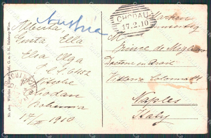 Czech Republic Karlovy Vary Karlsbad Russische Kirche AK ansichtskarten XC9040 – retro
