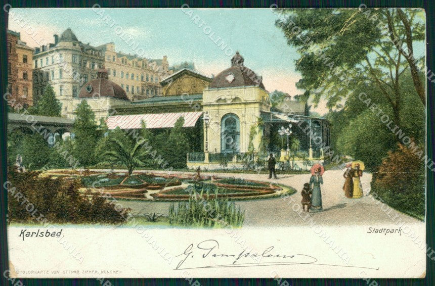 Czech Republic Karlovy Vary Karlsbad AK ansichtskarten XC9041 – fronte