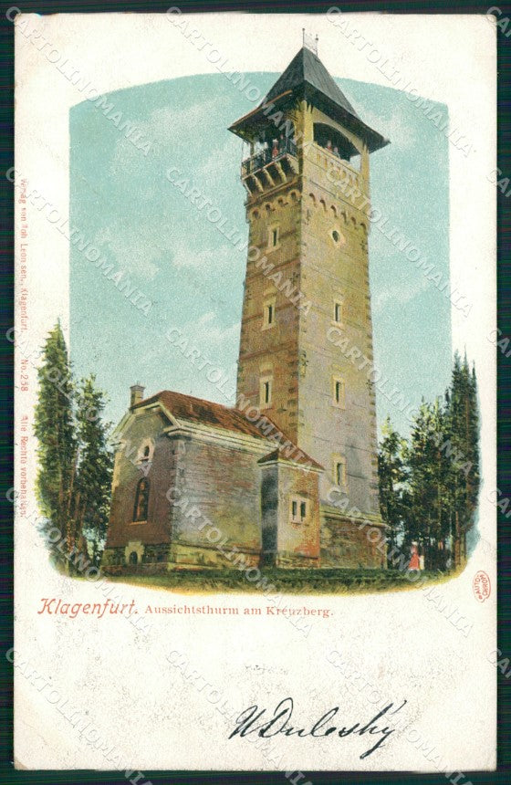 Osterreich Karnten Klagenfurt am Worthersee CREASED AK ansichtskarten XC9058 – fronte