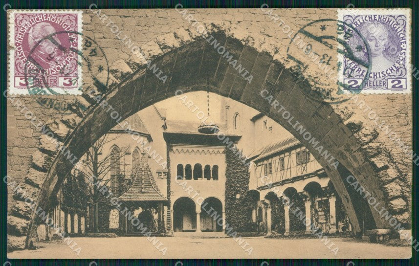 Osterreich Niederosterreich Leobendorf Burg Kreuzenstein ansichtskarten XC9074 – fronte