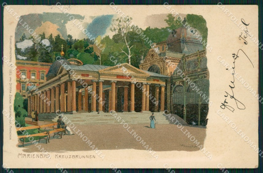 Czech Republic Marianske Lazne Marienbad AK ansichtskarten XC9116 – fronte