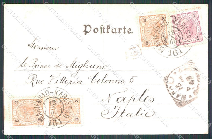 Czech Republic Marianske Lazne Marienbad AK ansichtskarten XC9121 – retro
