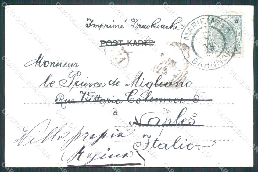 Czech Republic Marianske Lazne Marienbad AK ansichtskarten XC9122 – retro