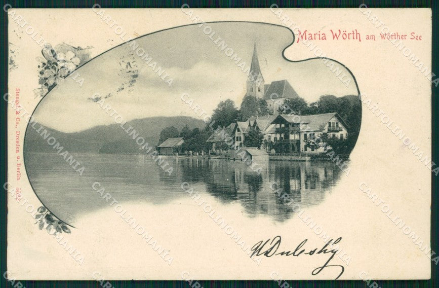 Osterreich Karnten Maria Worth AK ansichtskarten XC9137 – fronte