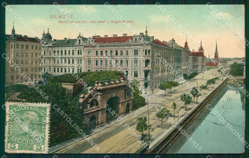 Czech Republic Olomouc Olmutz REPLACED BACK AK ansichtskarten XC9166 – fronte