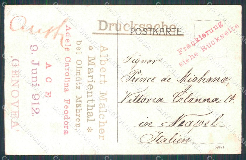 Czech Republic Olomouc Olmutz CORNER CREASED AK ansichtskarten XC9176 – retro