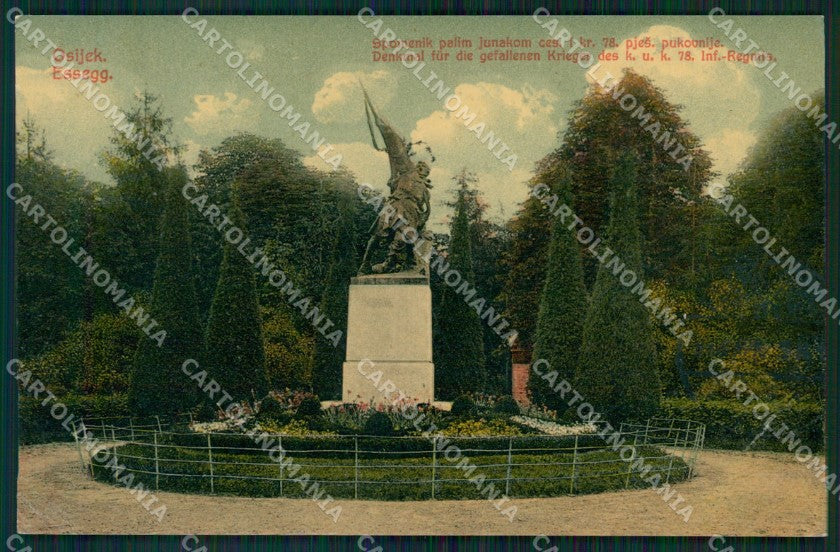 Croatia Croazia Kroatien Osijek Essegg AK ansichtskarten XC9186 – fronte