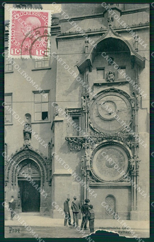 Czech Republic Praha Prag ABRADED AK ansichtskarten XC9196 – fronte