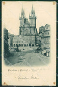 Czech Republic Praha Prag CREASED AK ansichtskarten XC9197 – fronte