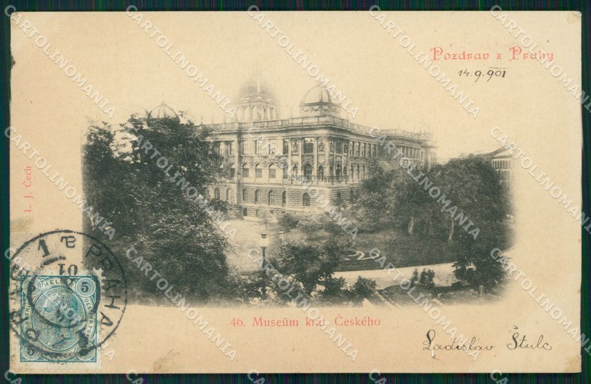 Czech Republic Praha Prag Museum AK ansichtskarten XC9201 – fronte