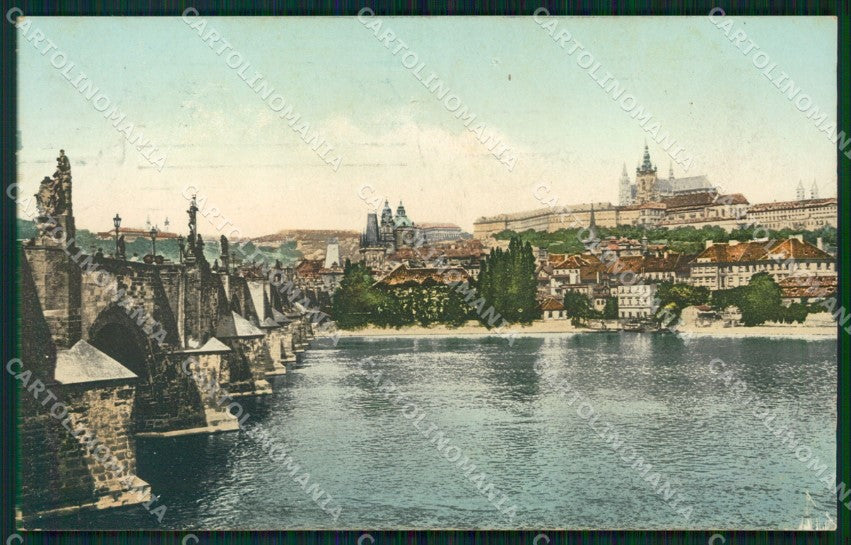 Czech Republic Praha Prag Karlsbrucke AK ansichtskarten XC9203 – fronte