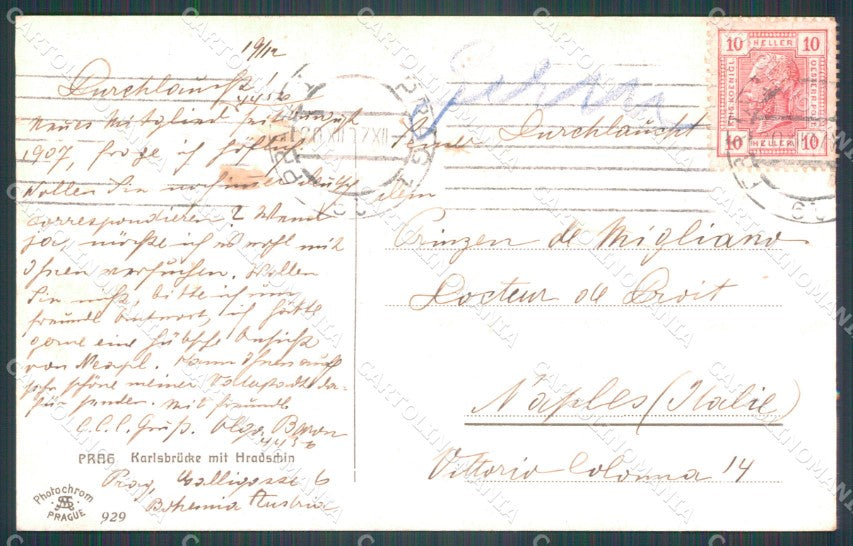 Czech Republic Praha Prag Karlsbrucke AK ansichtskarten XC9203 – retro