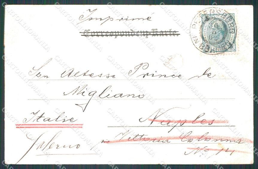 Czech Republic Petrohrad Schloss Petersburg Gruss AK ansichtskarten XC9216 – retro