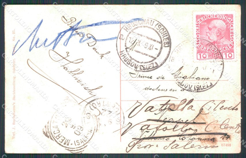 Czech Republic Hrusov Hruschau AK ansichtskarten XC9226 – retro