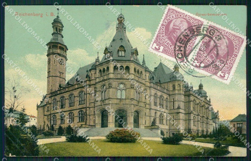 Czech Republic Liberec Reichenberg Museum AK ansichtskarten XC9230 – fronte