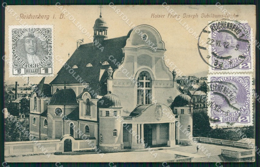 Czech Republic Liberec Reichenberg AK ansichtskarten XC9244 – fronte